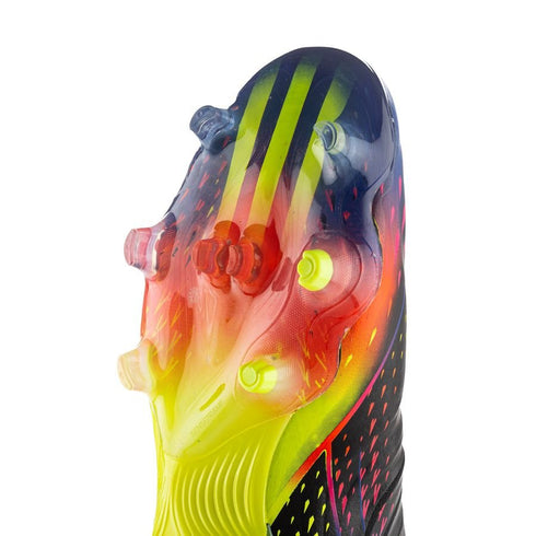 Adidas Copa Sense + FG Al Rihla - Core Black/Bright Cyan/Solar Yellow