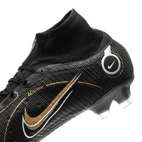 Nike Mercurial Superfly 8 Elite FG Shadow - Black/Metallic Gold/Metallic Silver