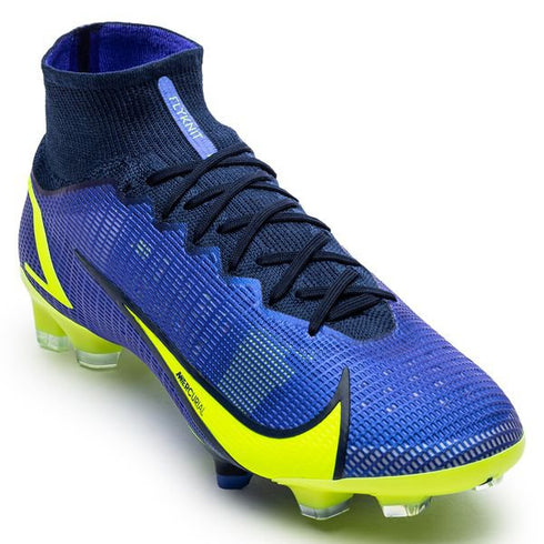 Nike Mercurial Superfly 8 Elite FG Recharge - Sapphire/Volt/Blue Void