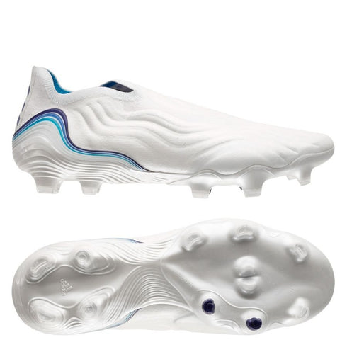 Adidas Copa Sense + FG Diamond Edge - Footwear White/Hi-Res Blue/Legend Ink