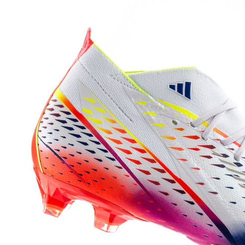 Adidas Predator Edge .1 FG Al Rihla - Footwear White/Solar Yellow/Power Blue