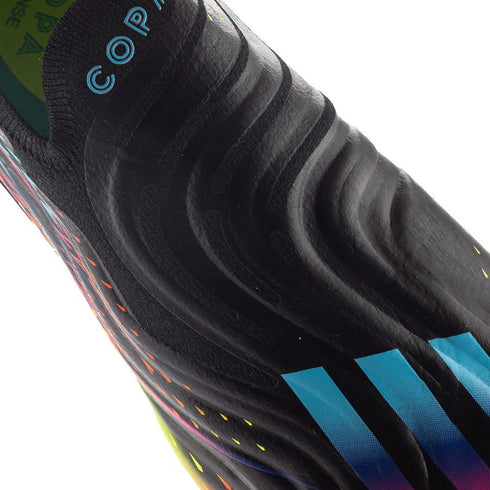 Adidas Copa Sense + FG Al Rihla - Core Black/Bright Cyan/Solar Yellow