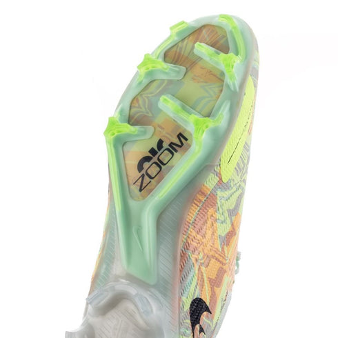 Nike Air Zoom Mercurial Vapor 15 Elite FG Bonded - Barely Green/Blackened Blue/Total Orange