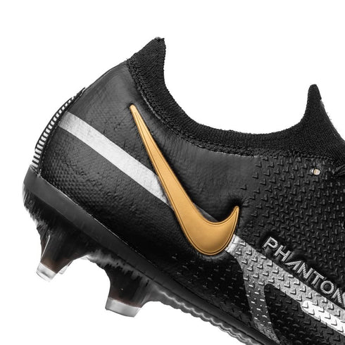 Nike Phantom GT 2 Elite FG Shadow - Black/Metallic Dark Grey/Metallic Gold
