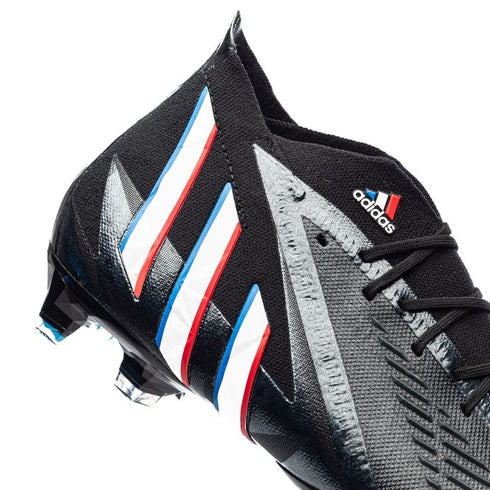 Adidas Predator Edge .1 FG Edge of Darkness - Core Black/Footwear White/Vivid Red
