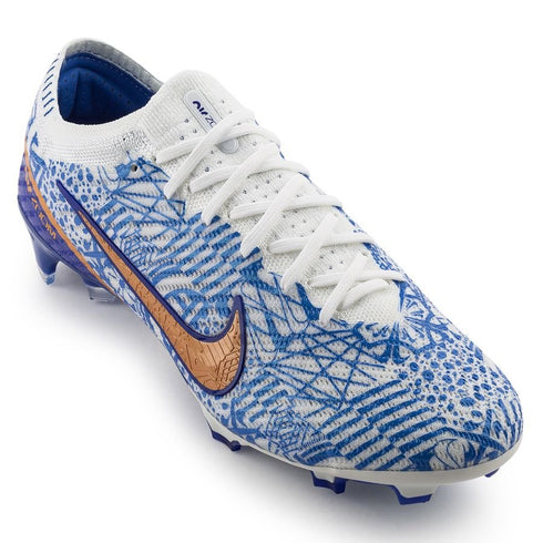 Nike Air Zoom Mercurial Vapor 15 Elite FG CR7 Personal Edition - White/Metallic Copper/Concord