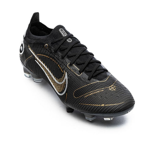 Nike Mercurial Vapor 14 Elite FG Shadow - Black/Metallic Gold/Metallic Silver