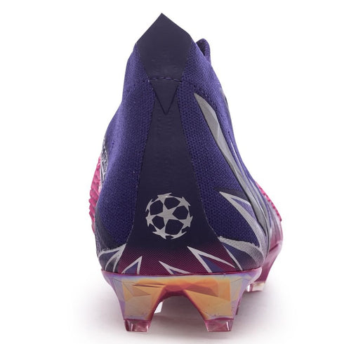 Adidas Predator Edge + FG Champions Code - Team College Purple/Silver Metallic/Shock Pink