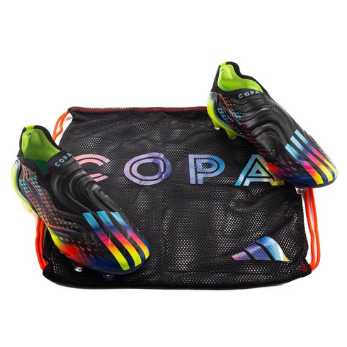 Adidas Copa Sense + FG Al Rihla - Core Black/Bright Cyan/Solar Yellow