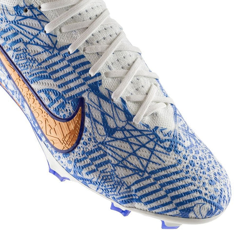 Nike Air Zoom Mercurial Superfly Elite 9 FG CR7 Personal Edition - White/Metallic Copper/Concord