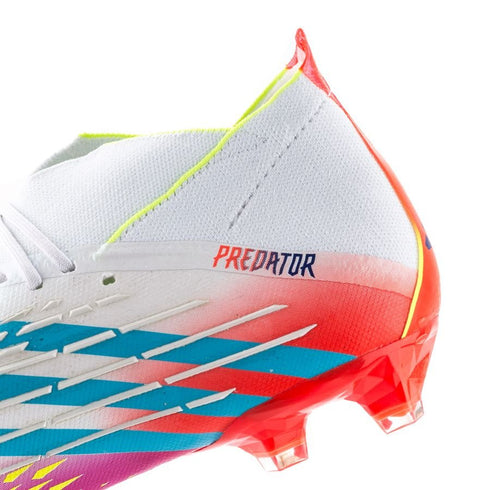 Adidas Predator Edge .1 FG Al Rihla - Footwear White/Solar Yellow/Power Blue