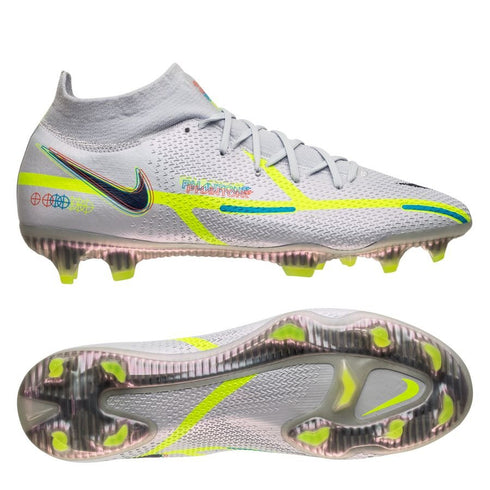 Nike Phantom GT 2 Elite DF FG The Progress - Football Grey/Blackened Blue