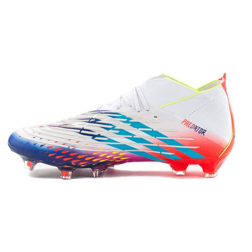 Adidas Predator Edge .1 FG Al Rihla - Footwear White/Solar Yellow/Power Blue