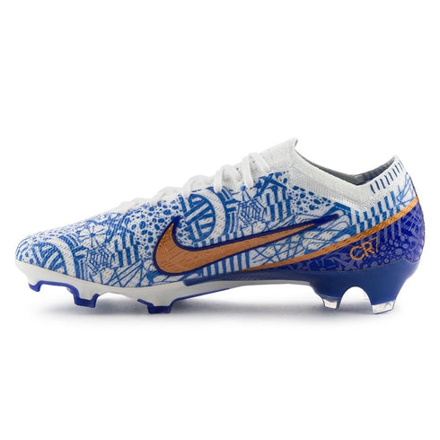 Nike Air Zoom Mercurial Vapor 15 Elite FG CR7 Personal Edition - White/Metallic Copper/Concord