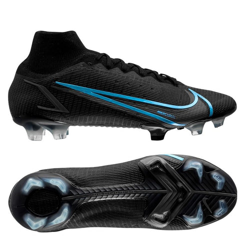 Nike Mercurial Superfly 8 Elite FG Renew - Black/Iron Grey