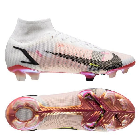 Nike Mercurial Superfly 8 Elite FG Rawdacious - White/Bright Crimson/Pink Blast