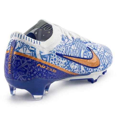Nike Air Zoom Mercurial Vapor 15 Elite FG CR7 Personal Edition - White/Metallic Copper/Concord