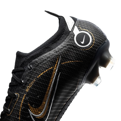 Nike Mercurial Vapor 14 Elite FG Shadow - Black/Metallic Gold/Metallic Silver