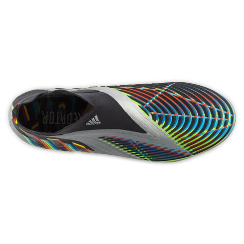 Adidas Predator Edge + FG Beyond Fast - Silver Metallic/Core Black/Solar Green