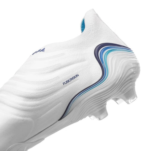 Adidas Copa Sense + FG Diamond Edge - Footwear White/Hi-Res Blue/Legend Ink