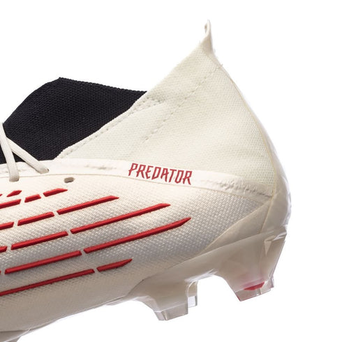 Adidas Predator Edge .1 FG Showdown - Off White/Vivid Red/Gold Metallic
