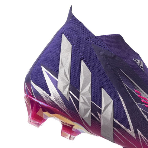 Adidas Predator Edge + FG Champions Code - Team College Purple/Silver Metallic/Shock Pink