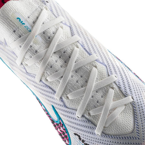 Nike Air Zoom Mercurial Vapor 15 Elite FG Blast - White/Baltic Blue/Pink Blast/Indigo Haze