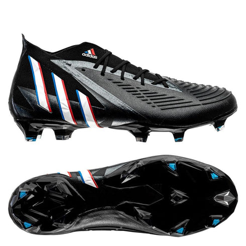 Adidas Predator Edge .1 FG Edge of Darkness - Core Black/Footwear White/Vivid Red