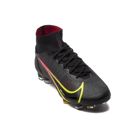 Nike Mercurial Superfly 8 Elite FG Black x Prism - Black/Cyber Yellow/Off Noir