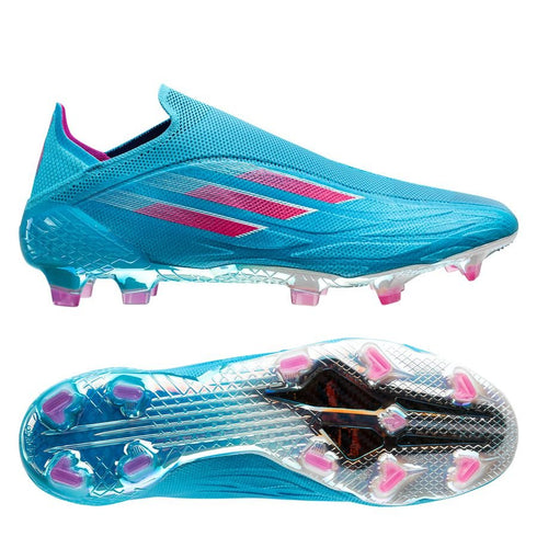 Adidas X Speedflow + FG Sapphire Edge - Sky Rush/Shock Pink/Footwear White