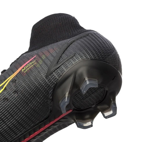 Nike Mercurial Superfly 8 Elite FG Black x Prism - Black/Cyber Yellow/Off Noir