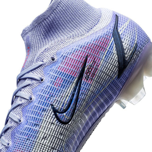 Nike Mercurial Superfly 8 Elite FG KM Flames – Light Thistle/Metallic Silver