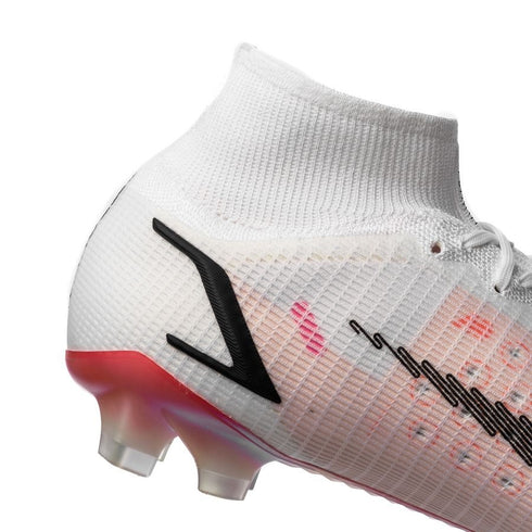 Nike Mercurial Superfly 8 Elite FG Rawdacious - White/Bright Crimson/Pink Blast