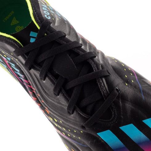 Adidas Copa Sense .1 FG Al Rihla - Core Black/Bright Cyan/Solar Yellow
