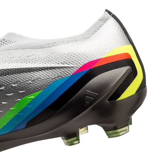 Adidas X Speedportal + FG Beyond Fast - Silver Metallic/Core Black/Solar Yellow