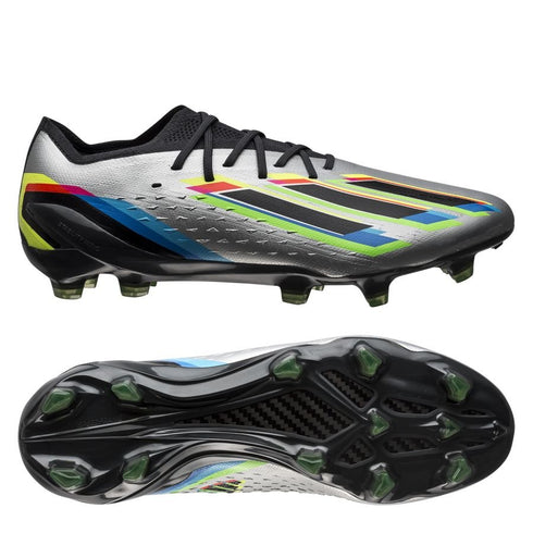 Adidas X Speedportal .1 FG Beyond Fast - Silver Metallic/Core Black/Solar Yellow