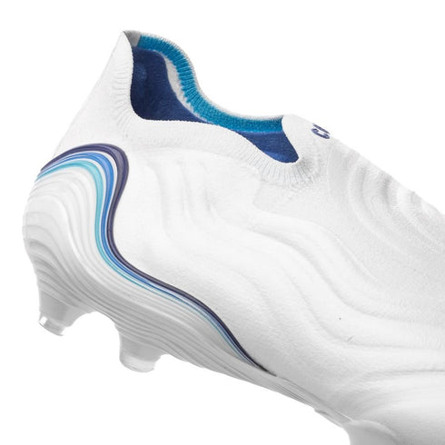 Adidas Copa Sense + FG Diamond Edge - Footwear White/Hi-Res Blue/Legend Ink
