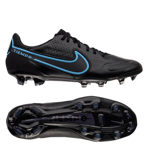 Nike Tiempo Legend 9 Elite FG Renew - Black/Iron Grey
