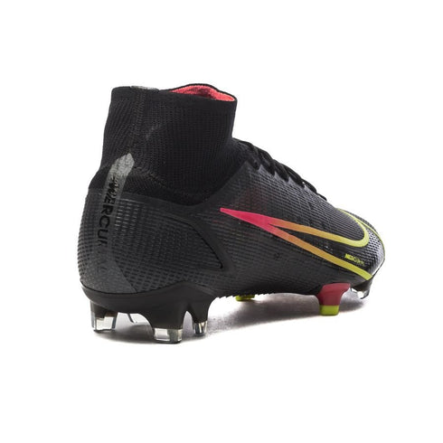Nike Mercurial Superfly 8 Elite FG Black x Prism - Black/Cyber Yellow/Off Noir
