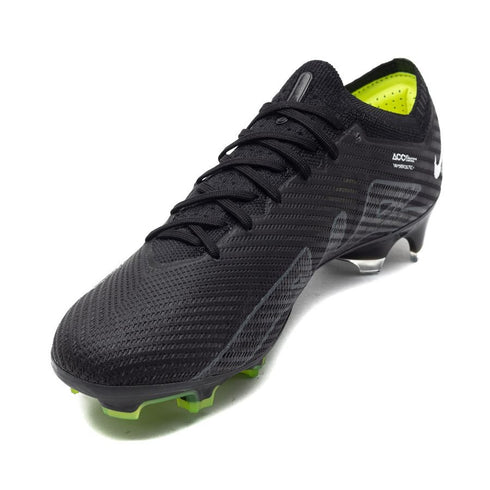 Nike Air Zoom Mercurial Vapor 15 Elite FG - Black/Dark Smoke Grey/Summit White/Volt