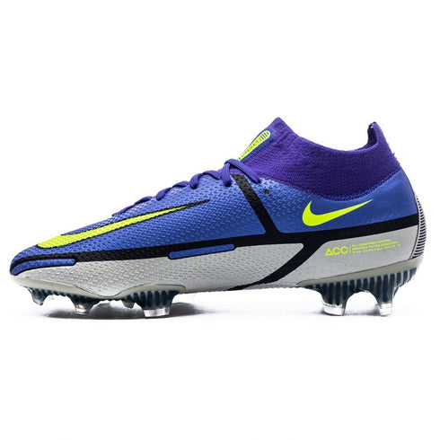 Nike Phantom GT 2 Elite DF FG Recharge - Sapphire/Volt/Grey Fog/Blue Void