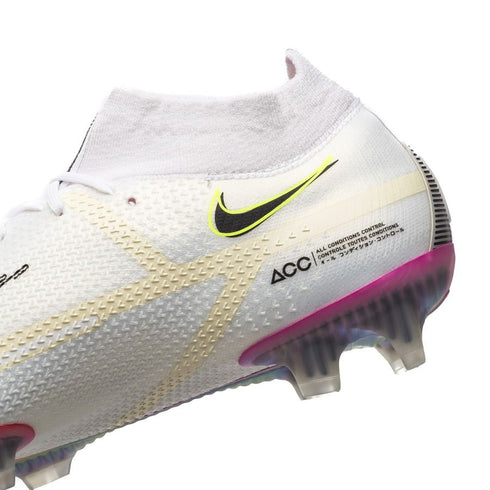 Nike Phantom GT 2 Elite DF FG Rawdacious - White/Bright Crimson/Pink Blast