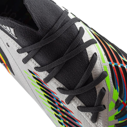 Adidas Predator Edge .1 FG Beyond Fast - Silver Metallic/Core Black/Solar Green