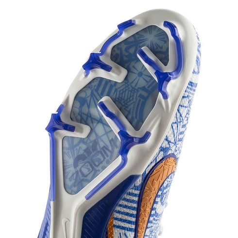 Nike Air Zoom Mercurial Superfly Elite 9 FG CR7 Personal Edition - White/Metallic Copper/Concord