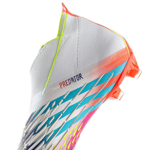Adidas Predator Edge + FG Al Rihla - Footwear White/Solar Yellow/Power Blue