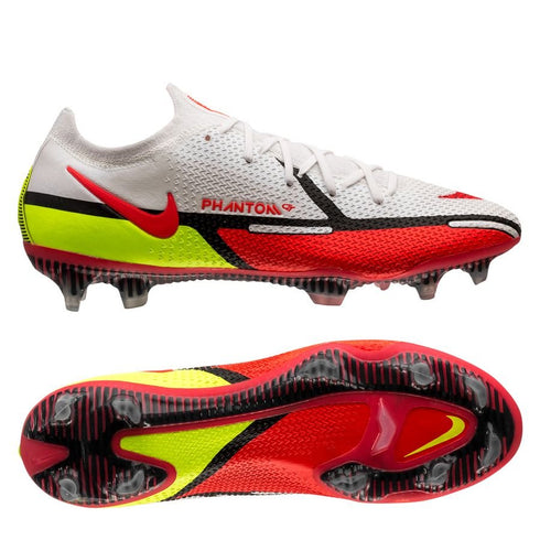 Nike Phantom GT 2 Elite FG Motivation - White/Bright Crimson/Volt/Black
