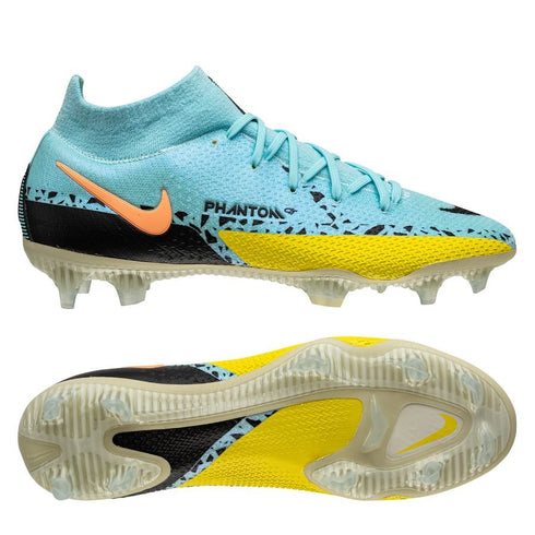 Nike Phantom GT 2 Elite DF FG Lucent - Glacier Ice/Black/Yellow Strike