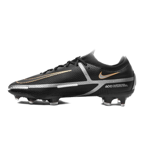 Nike Phantom GT 2 Elite FG Shadow - Black/Metallic Dark Grey/Metallic Gold