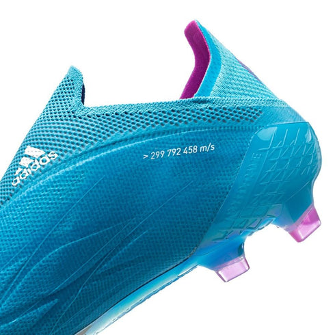 Adidas X Speedflow + FG Sapphire Edge - Sky Rush/Shock Pink/Footwear White