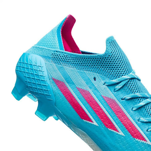 Adidas X Speedflow .1 FG Sapphire Edge - Sky Rush/Shock Pink/Footwear White